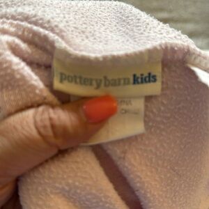 Pottery Barn Kids fitted crib sheet